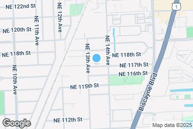 Map image of the property - 1325 NE 117th St
