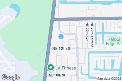 Map image of the property - 1231 NE 23rd Ave