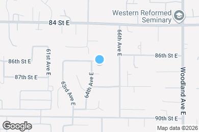 Map image of the property - 6406 86th St Ct E