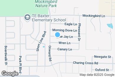 Map image of the property - 3018 Blue Jay Ln