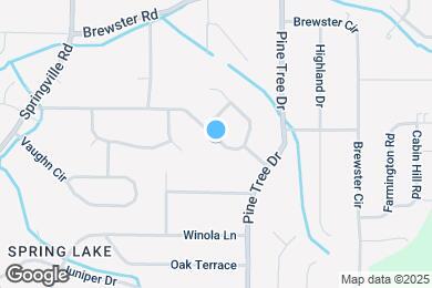 Map image of the property - 1037 Medina Dr