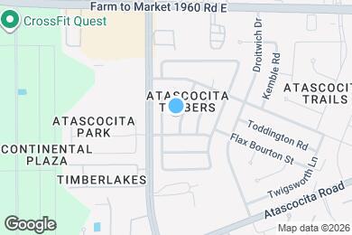 Map image of the property - 18715 Timbers Trace Dr