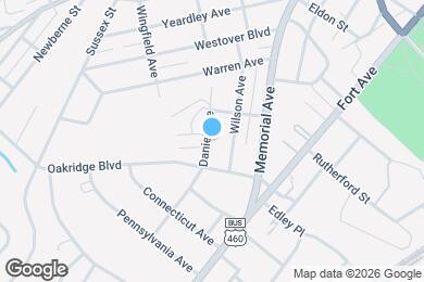 Map image of the property - 3424 Daniel Ave