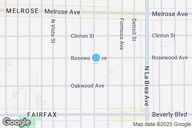 Map image of the property - 456 N Poinsettia Pl
