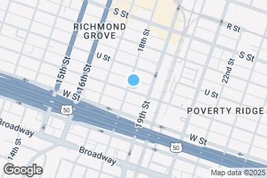 Map image of the property - 1807 V St