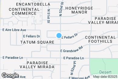 Map image of the property - 5139 E Fellars Dr