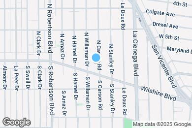 Map image of the property - 131 N Carson Rd