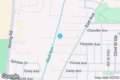 Map image of the property - 1304 Kellogg Ave