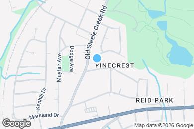 Map image of the property - 2626 Hemphill St