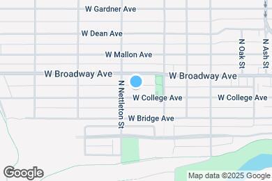 Map image of the property - 2214 W College Ave