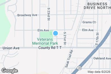 Map image of the property - 2204 Arizona Ave