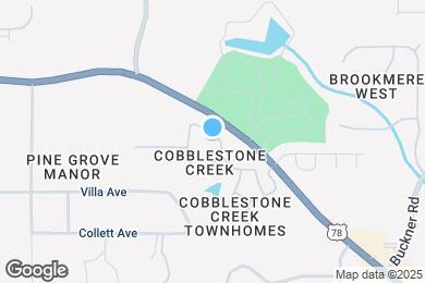Map image of the property - 5933 Cobblestone Creek Cir