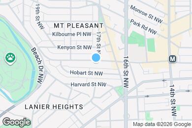 Map image of the property - 1680 Irving St NW