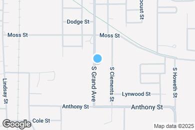 Map image of the property - 1312 S Grand Ave