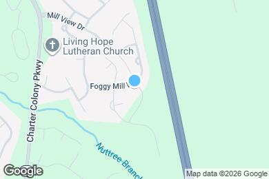 Map image of the property - 12919 Foggy Mill Dr