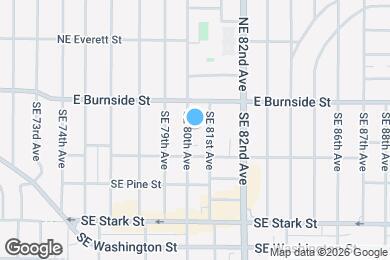 Map image of the property - 106 SE 80th Ave