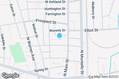 Map image of the property - 20 W Rosseter St