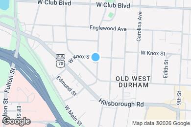 Map image of the property - 917 Oakland Ave