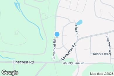 Map image of the property - 4376 Clevemont Rd