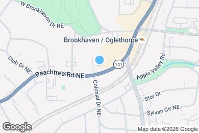 Map image of the property - Porter Brookhaven