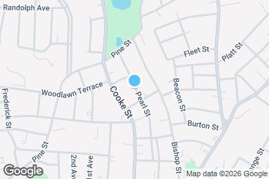Map image of the property - 127 Pearl St