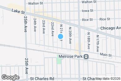 Map image of the property - 116 N 21st Ave