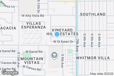 Map image of the property - 921 W Saint Charles Ave