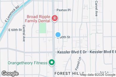 Map image of the property - 717 E 60th St