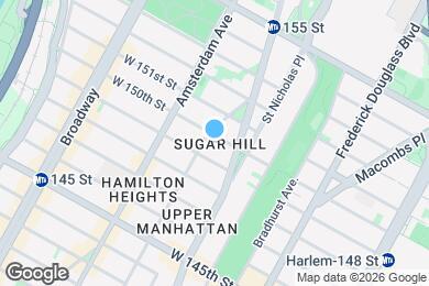Map image of the property - WEST 150 STREET