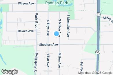 Map image of the property - 178 S Milton Ave