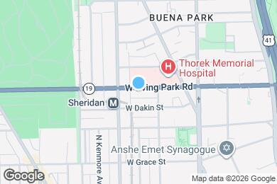 Map image of the property - 927 W Irving