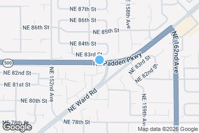 Map image of the property - 15516 NE 82nd Cir