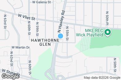 Map image of the property - 1310 N Hawley Rd