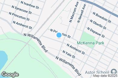Map image of the property - 6625 Amherst N St