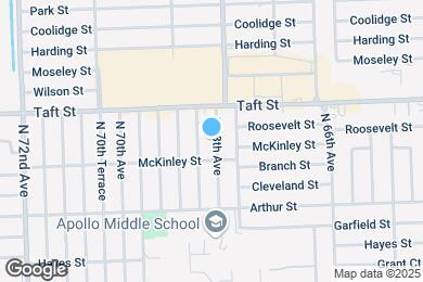 Map image of the property - 1530 N 68th Ave