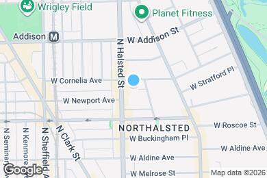 Map image of the property - 743 W Cornelia Ave