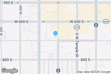 Map image of the property - 672 S 200 W
