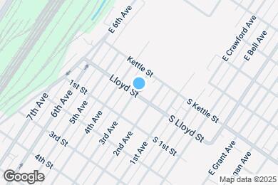 Map image of the property - 218 -220 Lloyd St