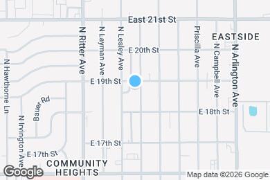 Map image of the property - 1848 N Audubon Rd