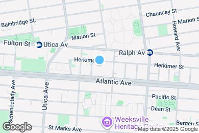 Map image of the property - 832 Herkimer St