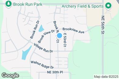 Map image of the property - 3409 Brook Ridge Ct