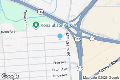 Map image of the property - 9091 India Ave
