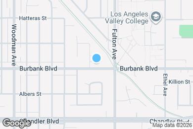 Map image of the property - 13345 Burbank Blvd