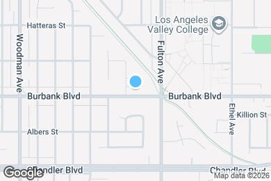 Map image of the property - 13345 Burbank Blvd