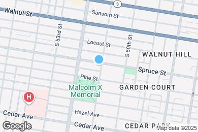 Map image of the property - 5102 Spruce St