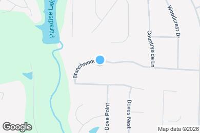 Map image of the property - 135 Branchwood Dr