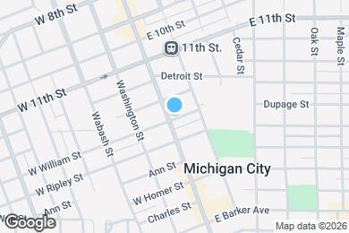 Map image of the property - 104 1/2 E William St