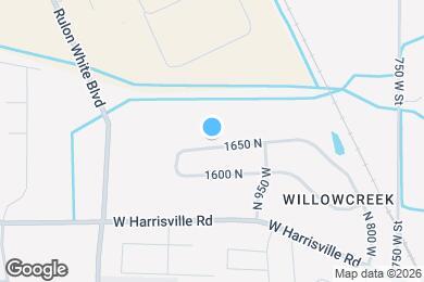 Map image of the property - 1012 1650 N