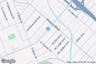 Map image of the property - 334 W Alameda Ave