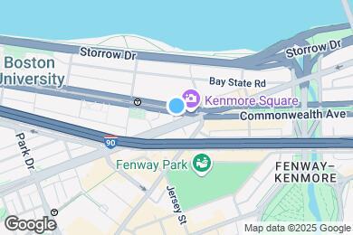Map image of the property - 560 Commonwealth Ave